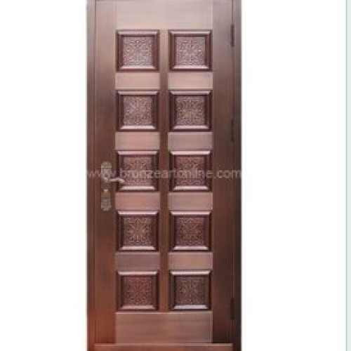 Home entry bronze door gbd018